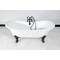 Aqua Eden Clawfoot Bathtubs, 71.63 L, 29.75 W, White/Oil Rubbed Bronze, Cast Iron VCT7DS7231NL5 - alternate 3